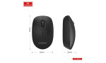 Earldom KM7 Sessiz Kablosuz Ofis Mouse - Siyah