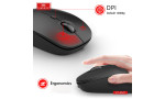 Earldom KM7 Sessiz Kablosuz Ofis Mouse - Siyah