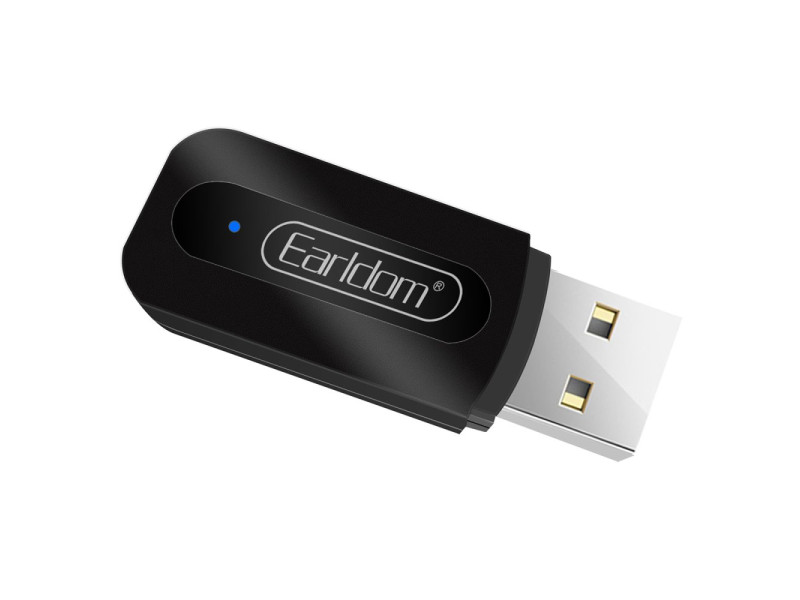 Earldom M22 Bluetooth 5.0 Usb Aux Dönüştürücü - Siyah