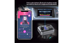 Earldom M63 Bluetooth USB3.0 ve Type C PD Hızlı Şarj FM Transmitter - Siyah