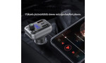 Earldom M63 Bluetooth USB3.0 ve Type C PD Hızlı Şarj FM Transmitter - Siyah