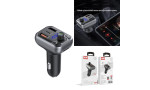 Earldom M63 Bluetooth USB3.0 ve Type C PD Hızlı Şarj FM Transmitter - Siyah
