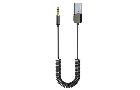 Earldom M93 Tak Çalıştır Usb to 3.5mm Esnek Aux Kablo - Siyah
