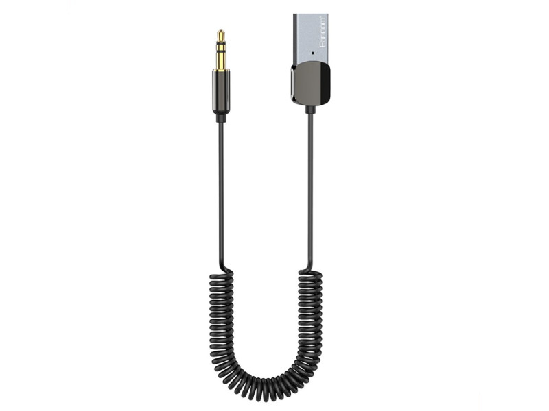 Earldom M93 Tak Çalıştır Usb to 3.5mm Esnek Aux Kablo - Siyah