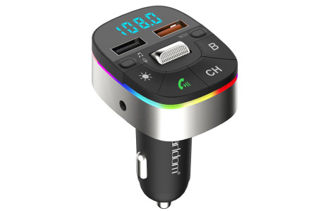 Earldom M74 Bluetooth USB3.0 Dijital FM Transmitter - Siyah