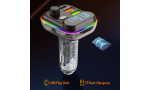 Earldom M80 Bluetooth USB3.0 ve Type C PD Hızlı Şarj FM Transmitter - Siyah