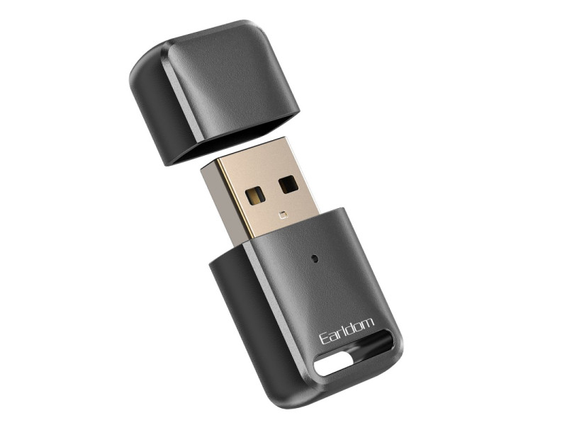 Earldom M91 Bluetooth 5.0 Usb Aux Dönüştürücü - Siyah