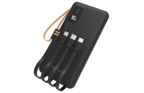 Earldom PB47 10.000 mAh 20W PD Hızlı Şarj Powerbank - Siyah