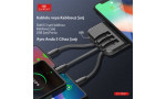 Earldom PB57 10.000 mAh 5in1 Kablosuz Şarjlı PD Hızlı Şarj Powerbank - Siyah