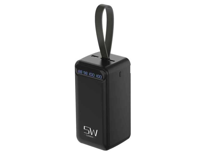 Earldom PB58 50.000 mAh PD Hızlı Şarj Dijital Göstergeli Powerbank - Siyah