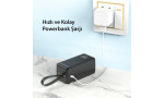 Earldom PB58 50.000 mAh PD Hızlı Şarj Dijital Göstergeli Powerbank - Siyah