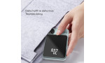 Earldom PD23 5.000 mAh 20W Kablosuz Şarjlı PD Hızlı Şarj Mini Powerbank - Yeşil