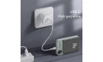 Earldom PD24 10.000 mAh 20W Kablosuz Şarjlı PD Hızlı Şarj Mini Powerbank - Mor