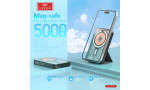 Earldom PD32 5.000 mAh 22.5W Kablosuz Şarjlı Standlı PD Hızlı Şarj Powerbank - Beyaz