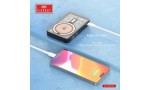 Earldom PD32 5.000 mAh 22.5W Kablosuz Şarjlı Standlı PD Hızlı Şarj Powerbank - Beyaz