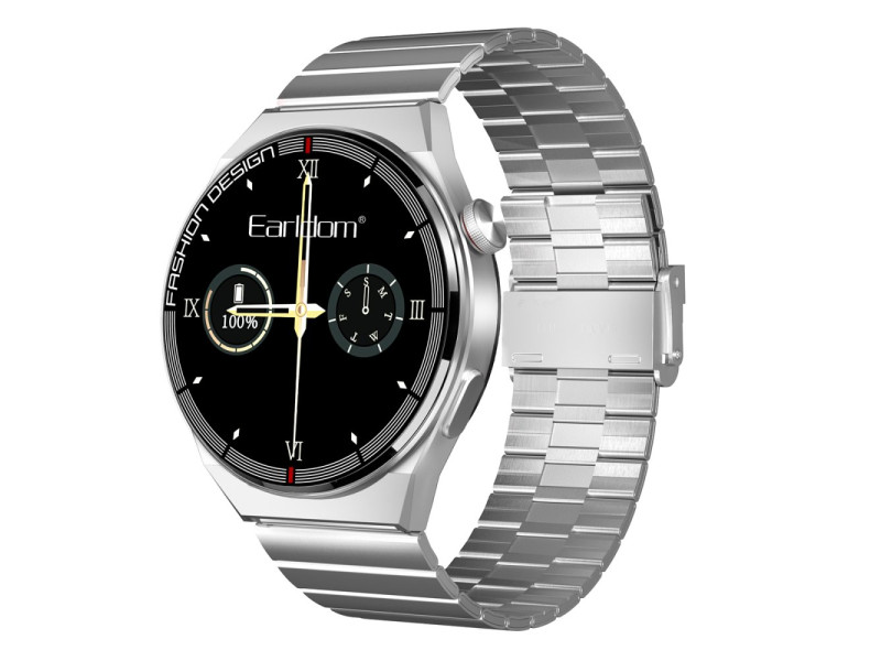 Earldom SW6 Su Geçirmez Akıllı Saat - Gümüş
