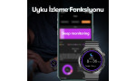 Earldom SW6 Su Geçirmez Akıllı Saat - Gümüş
