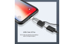 Earldom TC17 Tak Çalıştır Type-C to Lightning Dönüştürücü - Gümüş
