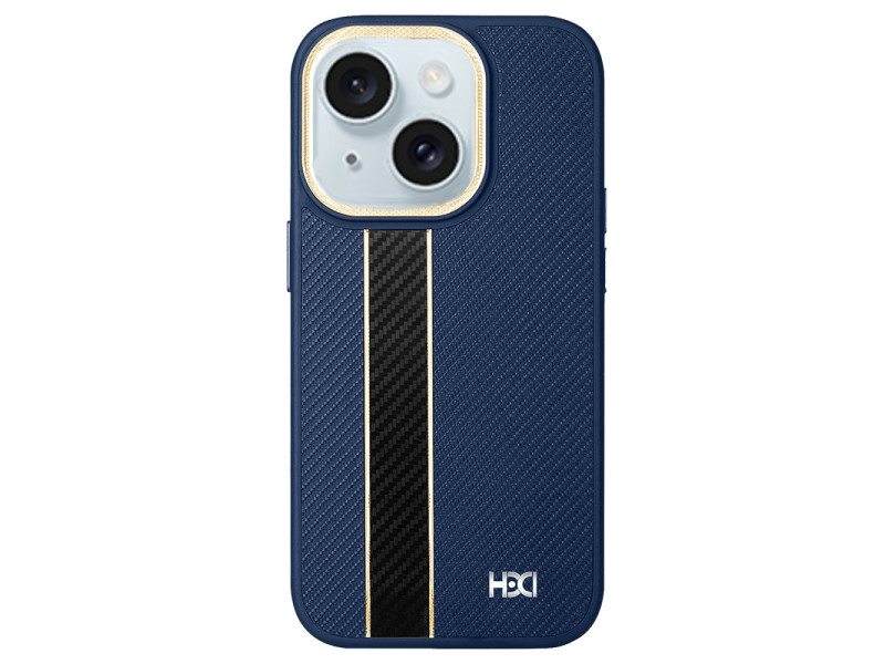 HDD iPhone 15 Kılıf HBC-163 Times Kapak - Lacivert