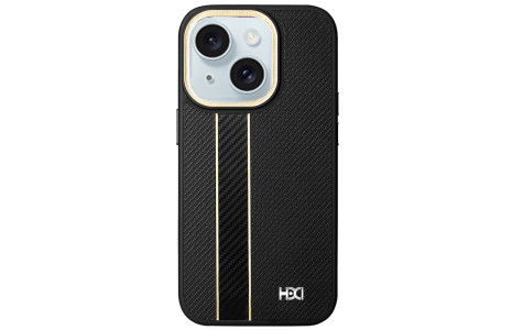 HDD iPhone 15 Kılıf HBC-163 Times Kapak - Siyah