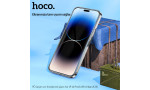 Hoco iPhone 14 Pro Max 9D Dustproof Cam Ekran Koruyucu - Siyah