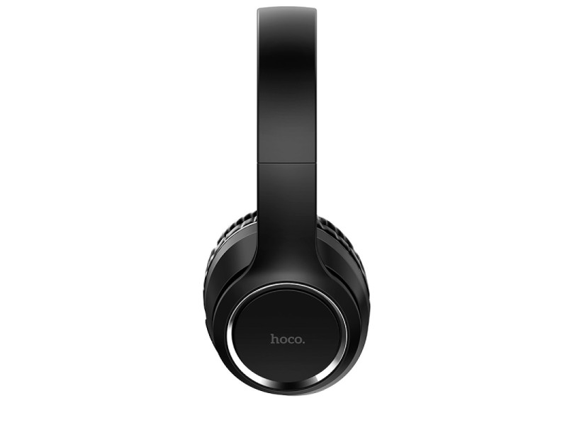 Hoco W28 Kablosuz Bluetooth Katlanabilir Kafaüstü Kulaklık - Siyah