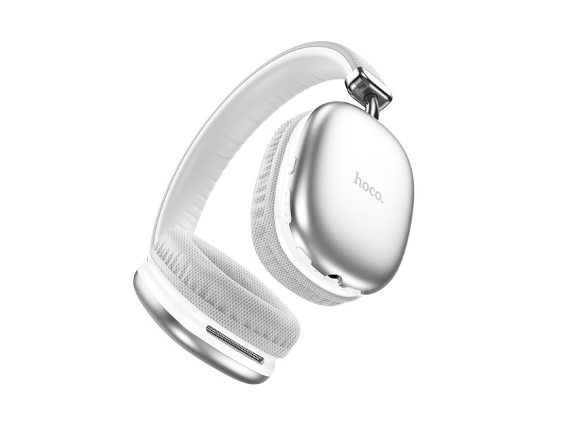 Hoco W35 Kablosuz Bluetooth Kafaüstü Kulaklık - Gümüş