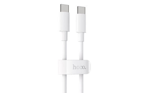 Hoco X51 2M 100W Type-C to Type-C PD Hızlı Şarj Data Kablosu - Beyaz