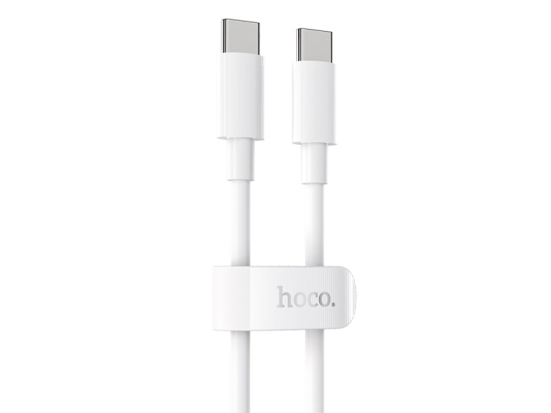 Hoco X51 2M 100W Type-C to Type-C PD Hızlı Şarj Data Kablosu - Beyaz