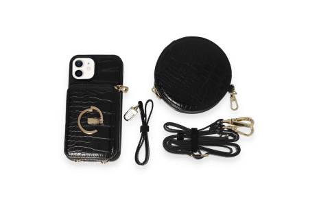 Joko iPhone 11 Kılıf Ermes Kapak - Siyah