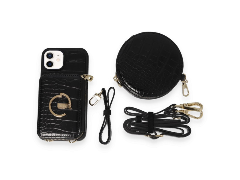 Joko iPhone 11 Kılıf Ermes Kapak - Siyah
