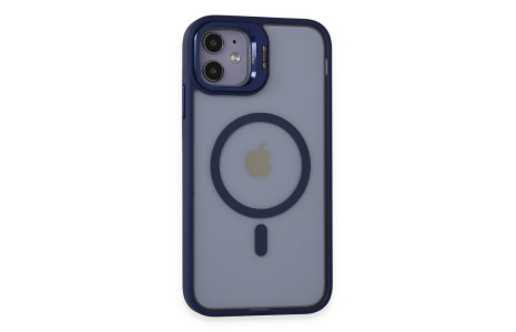 Joko iPhone 11 Kılıf Roblox Lens Magsafe Standlı Kapak - Lacivert
