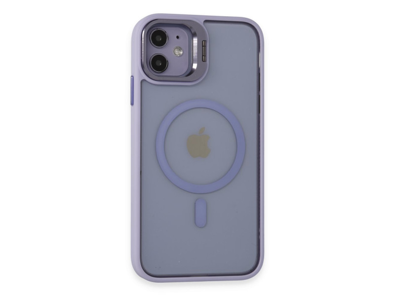 Joko iPhone 11 Kılıf Roblox Lens Magsafe Standlı Kapak - Lila