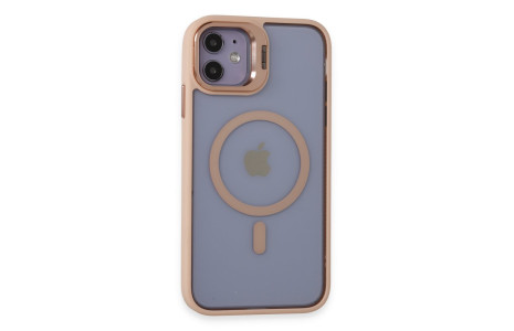 Joko iPhone 11 Kılıf Roblox Lens Magsafe Standlı Kapak - Pudra