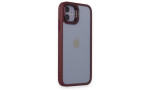 Joko iPhone 11 Kılıf Roblox Lens Standlı Kapak - Bordo