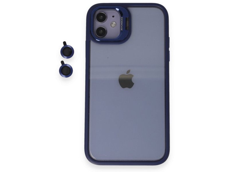 Joko iPhone 11 Kılıf Roblox Lens Standlı Kapak - Lacivert
