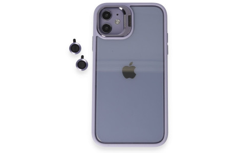 Joko iPhone 11 Kılıf Roblox Lens Standlı Kapak - Lila