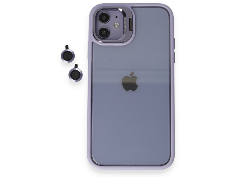 Joko iPhone 11 Kılıf Roblox Lens Standlı Kapak - Lila