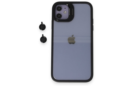 Joko iPhone 11 Kılıf Roblox Lens Standlı Kapak - Siyah