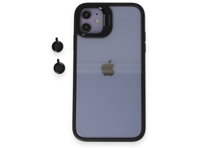 Joko iPhone 11 Kılıf Roblox Lens Standlı Kapak - Siyah