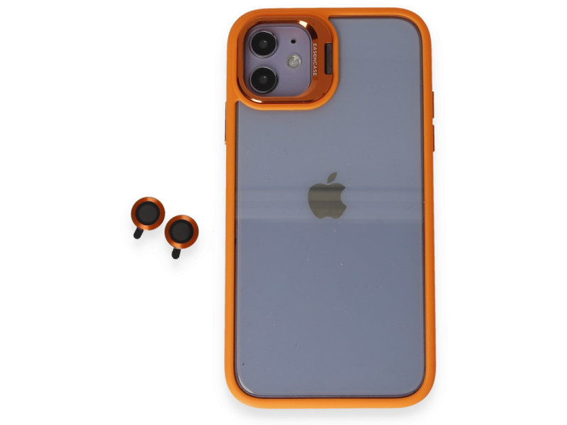 Joko iPhone 11 Kılıf Roblox Lens Standlı Kapak - Turuncu