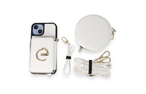 Joko iPhone 14 Kılıf Ermes Kapak - Beyaz