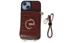 Joko iPhone 14 Kılıf Ermes Kapak - Bordo