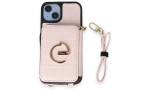 Joko iPhone 14 Kılıf Ermes Kapak - Pembe