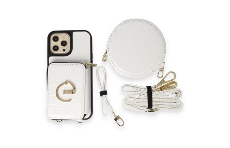 Joko iPhone 14 Pro Kılıf Ermes Kapak - Beyaz
