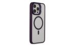 Joko iPhone 14 Pro Kılıf Roblox Lens Magsafe Standlı Kapak - Derin Mor