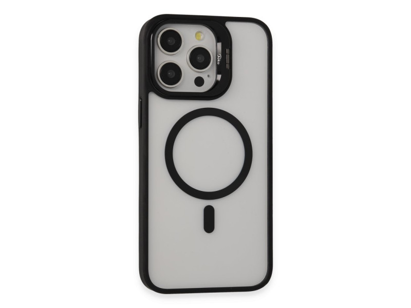 Joko iPhone 14 Pro Kılıf Roblox Lens Magsafe Standlı Kapak - Siyah