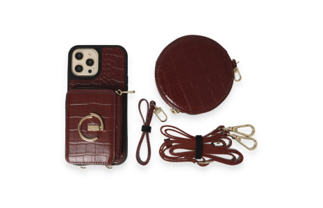 Joko iPhone 14 Pro Max Kılıf Ermes Kapak - Bordo