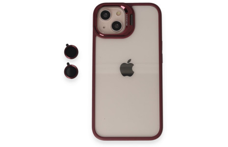 Joko iPhone 15 Kılıf Roblox Lens Standlı Kapak - Bordo