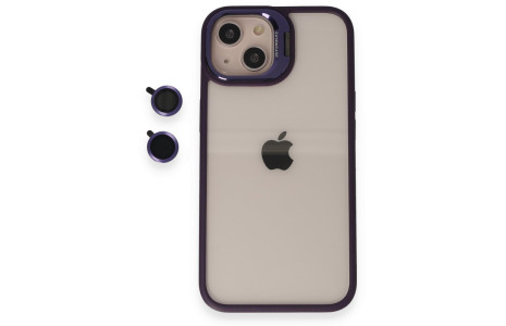 Joko iPhone 15 Kılıf Roblox Lens Standlı Kapak - Derin Mor